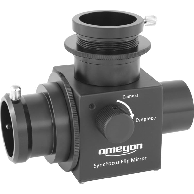 Omegon Syncfocus flip-mirror (for planetary cameras)