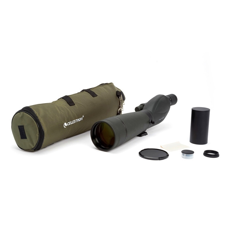 Celestron TrailSeeker 2060x80 spotting scope, straight eyepiece