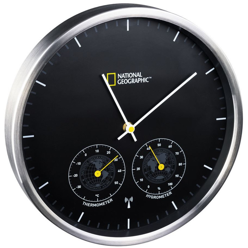 Orologio da parete con termometro e igrometro | IT