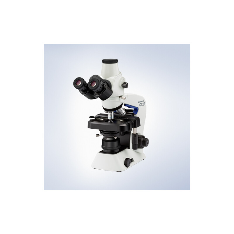 Evident Olympus Microscopio Olympus CX23 Photo, trino, plan, 40x,100x, 400x, LED