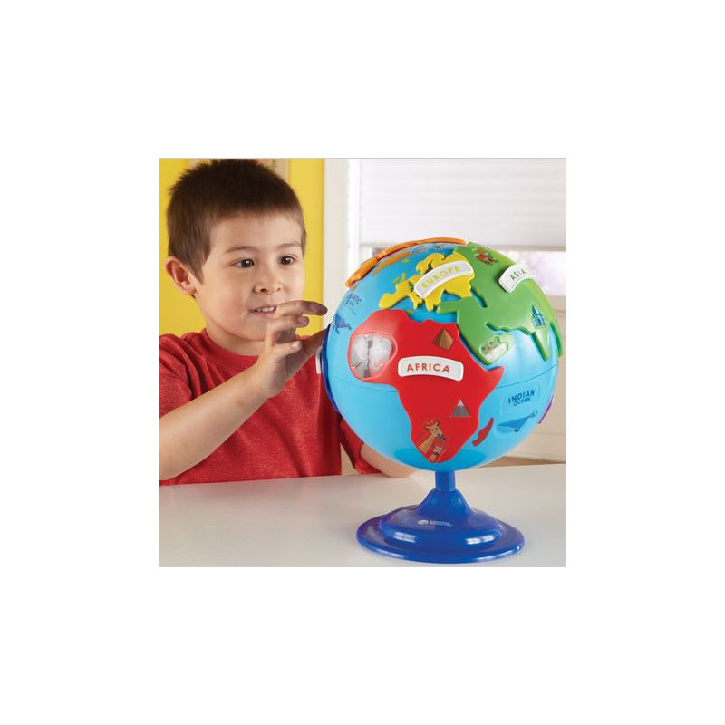 Learning Resources puzzle mappamondo 20cm