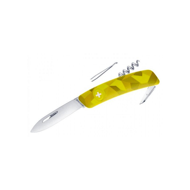 SWIZA C01 Swiss Army Knife, VELOR Camo Urban Moss