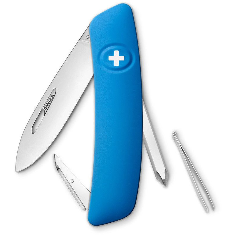 SWIZA D02 Swiss Army Knife, blue