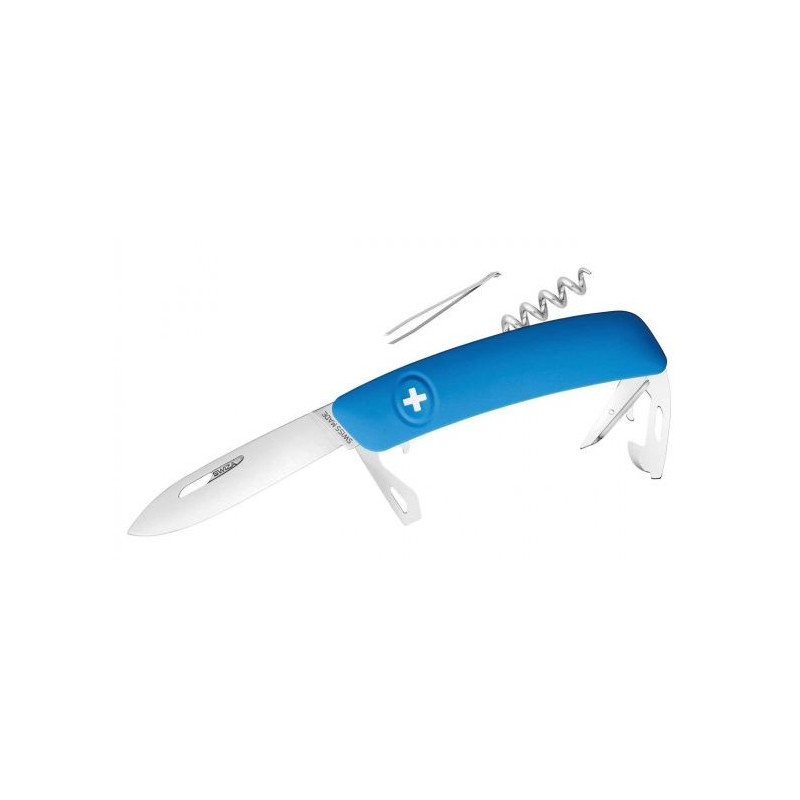 SWIZA D03 Swiss Army Knife, blue