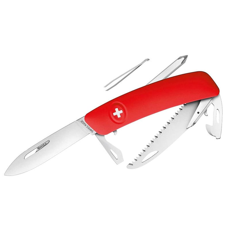 SWIZA D06 Swiss Army Knife, red