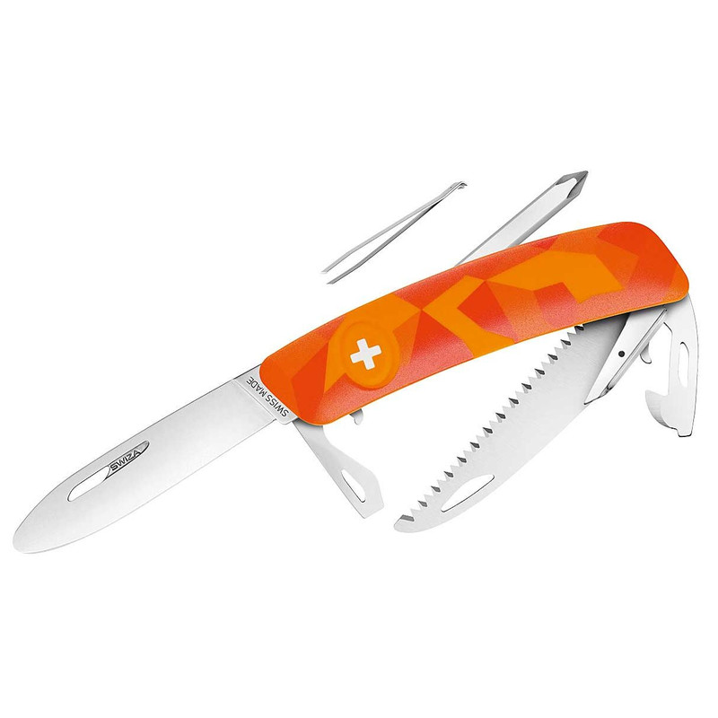 SWIZA Noże Szwajcarski scyzoryk kieszonkowy dziecięcy J06 LUCEO miejski maskujący pomarańczowy