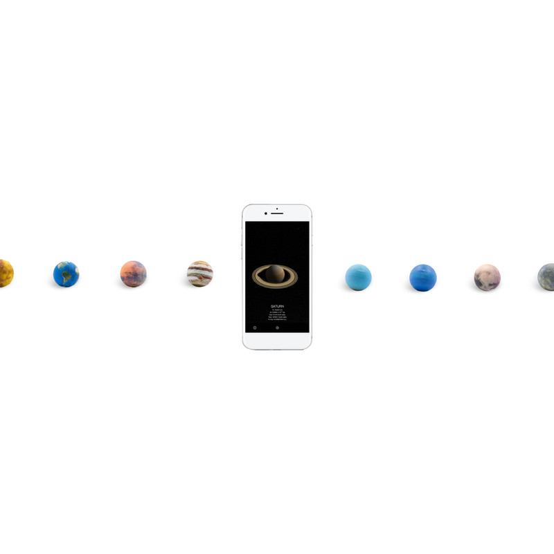 AstroReality Globus plastyczny Solar System Mini Set