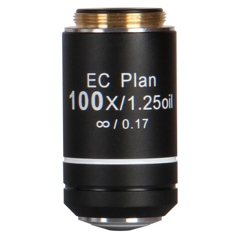 Motic Obiettivo EC PL, CCIS, plan, achro, 100x/1.2, S, Oil w.d. 0.15mm