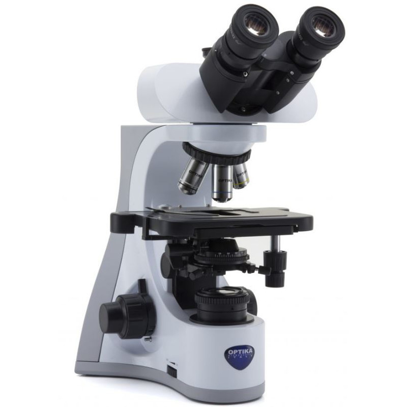 Optika B-510BF, bright-field, trino, 1000X, IOS microscope