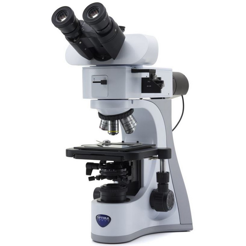 Optika Microscopio B-510METR, metallurgic, incident, transmitted, trino, IOS W-PLAN MET, 50x-500x, EU