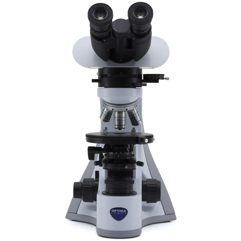 Optika B-510POL, polarization, 400X, IOS, transmitted light microscope