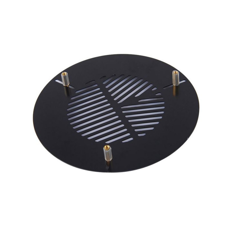 Masque De Mise Au Point Bahtinov Pour Télescopes 100-140mm - Acrylique Avec 3 Tiges Métalliques - 8