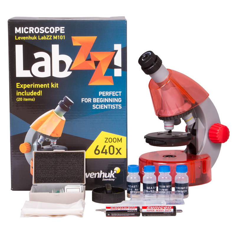 Levenhuk Microscopio LabZZ M101 Orange