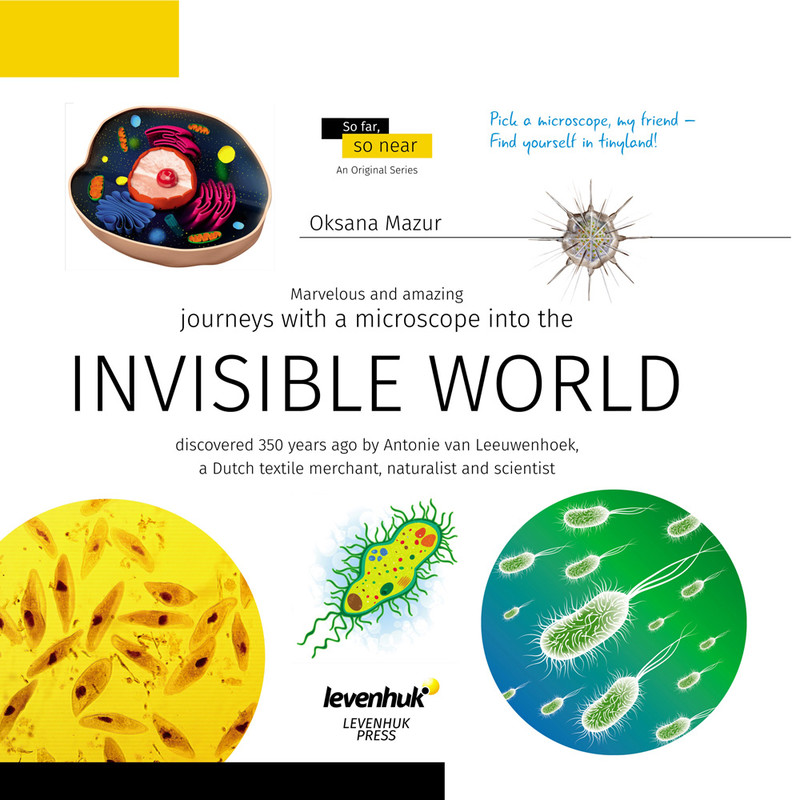 Levenhuk libro - 'Invisible World' (in inglese)