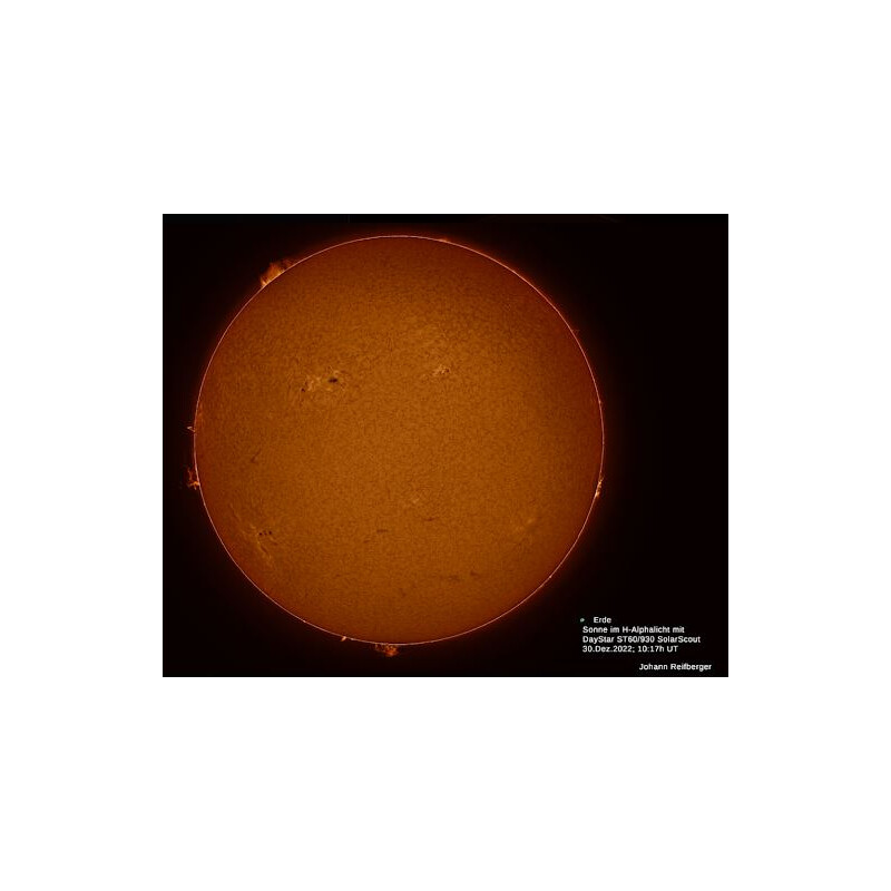 DayStar Sonnenteleskop ST 60/930 SolarScout SS60-ds H-Alpha OTA