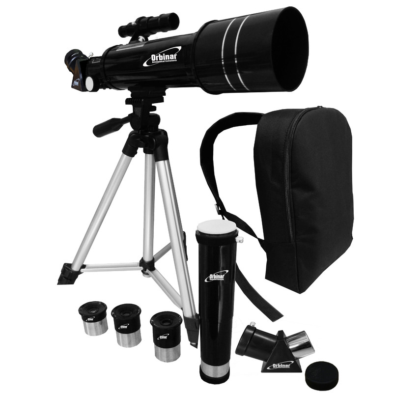 Orbinar 400/70 Travel Telescope + Backpack Spotting Scope Refractor