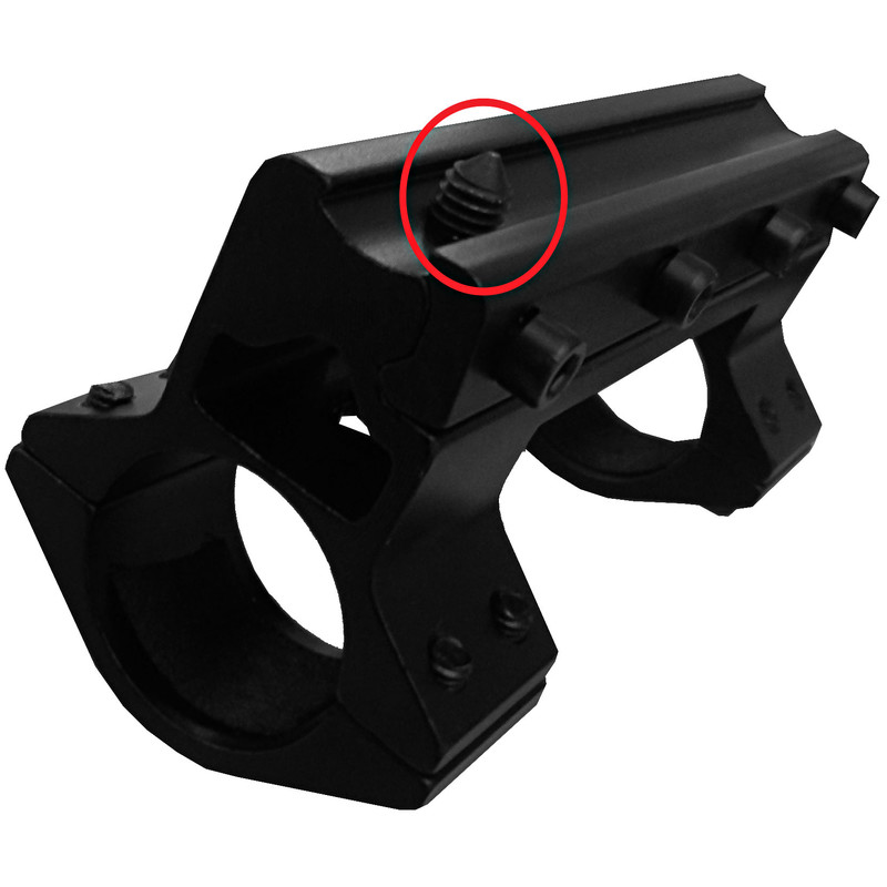 Seben Montage Lunette Visée 25,4mm (1'') Monobloc 11mm Rail Chasse