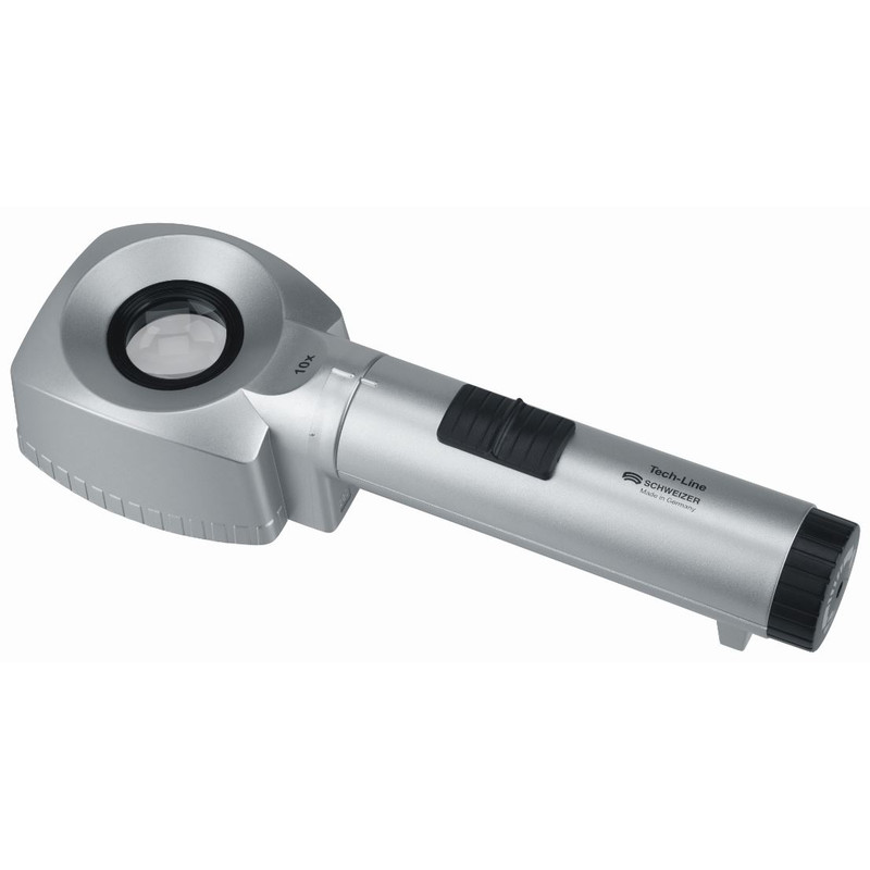 Loupe à Main Tech-Line 4X - Portable, Robuste Et Haute Précision Pour Lecture Et Détail