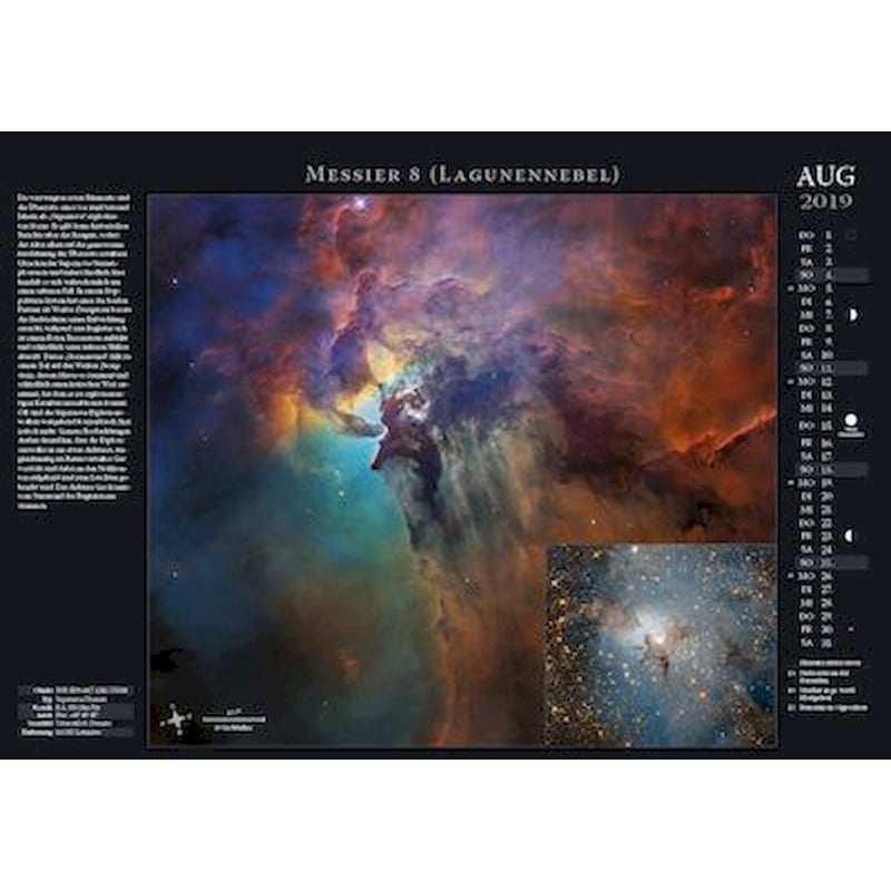 Astronomie-Verlag Weltraum-Kalender 2019