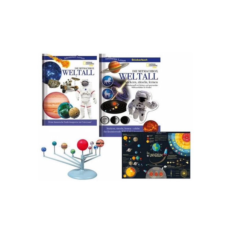 National Geographic Bausatz Mitmachbox Das Weltall