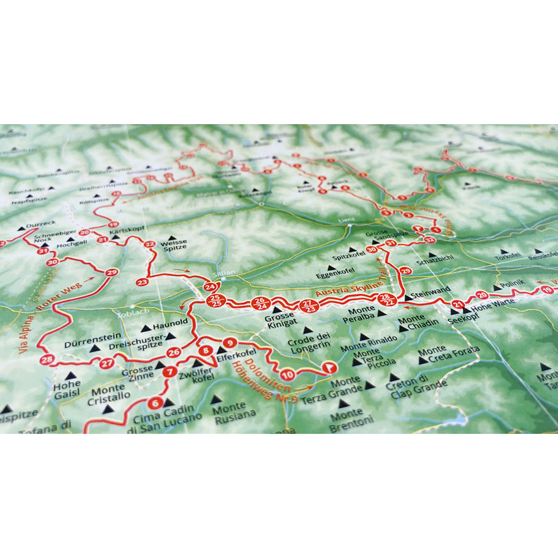 Carte Regionale Marmota Maps Map Of The Alps With 1001 Mountains And Mountain Trails