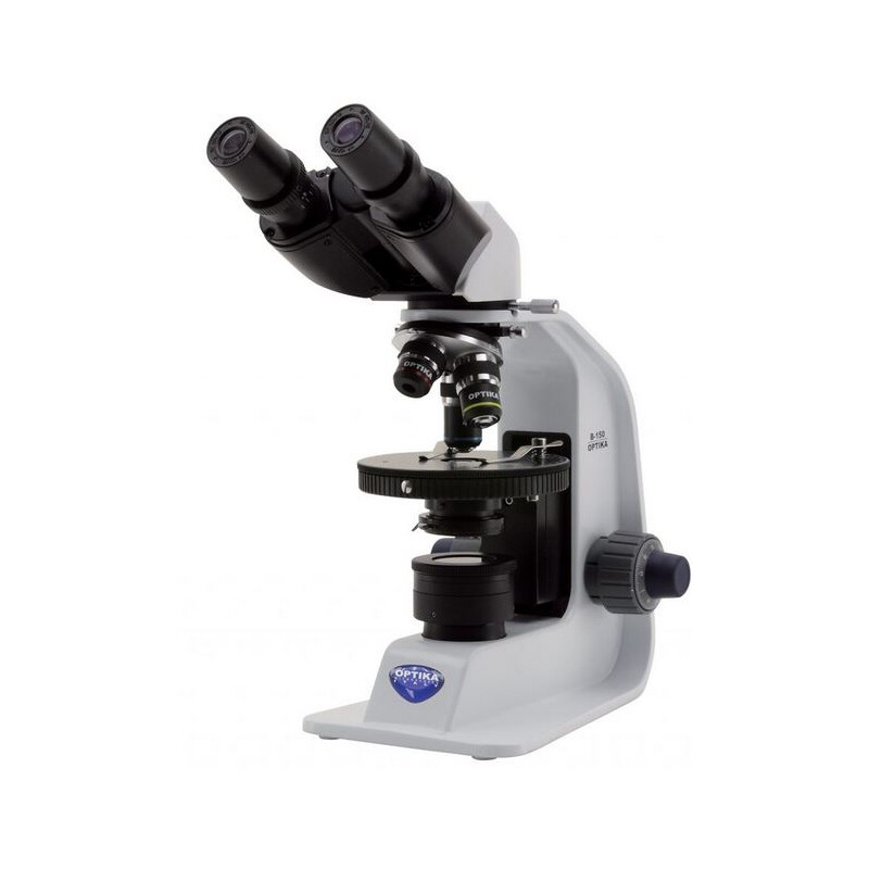 Optika Microscopio B-150P-BRPL, bino, pol, plan, akku, 400x