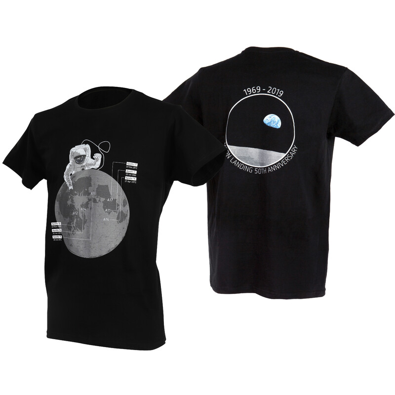 Omegon T-Shirt maglietta 50 ° anniversario dello sbarco sulla Luna