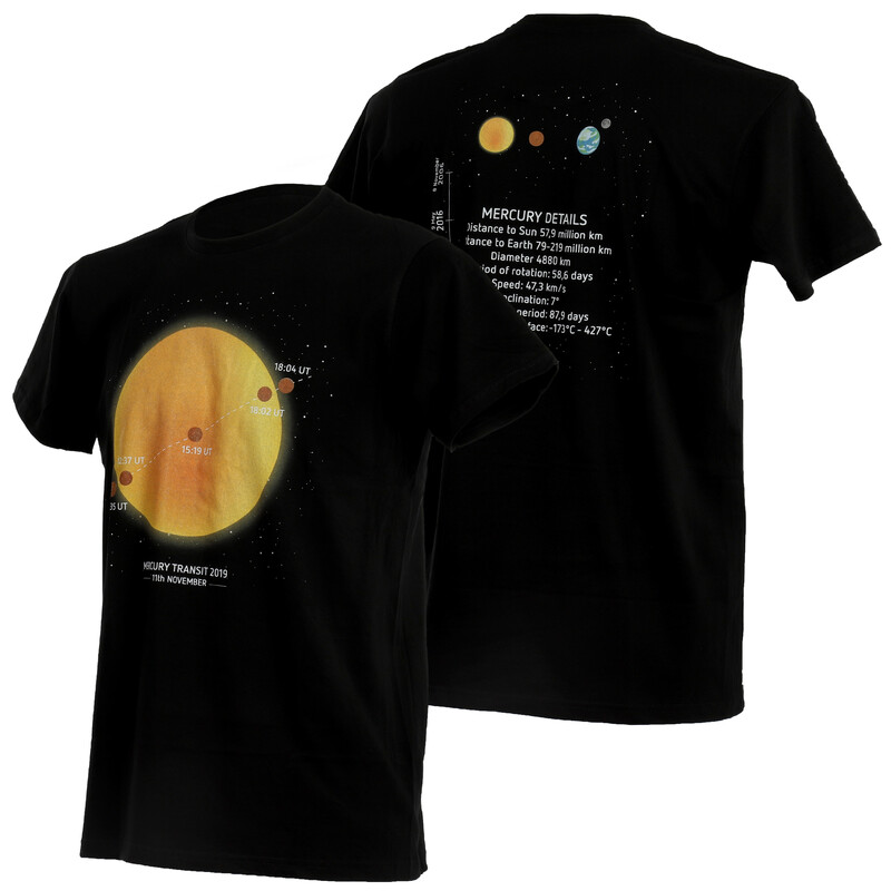 Omegon T-Shirt Camiseta del tránsito de Mercurio de en talla 2XL