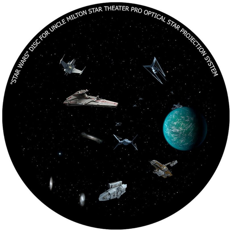 Omegon Wkładka do planetarium domowego Star Theater Pro z motywem Gwiezdnych Wojen