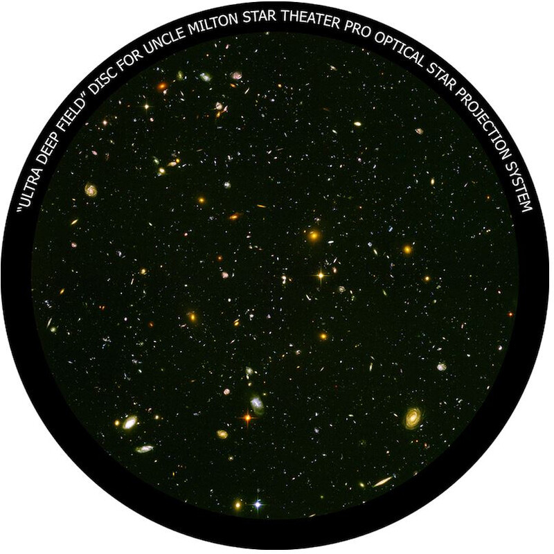 Omegon Wkładka do planetarium domowego Star Theater Pro z obrazem Ultra Deep Field