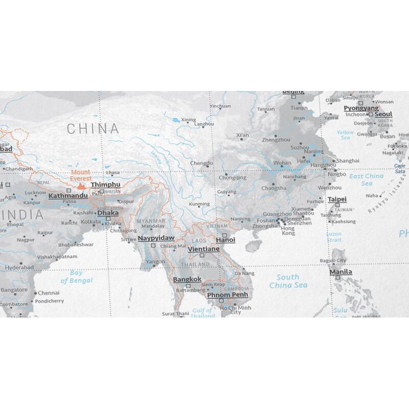 Marmota Maps Mappa del Mondo Explore the World 200x140cm