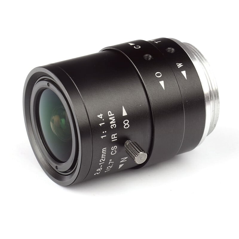 F2 Objektiv CS Mount 2,5mm 1/2,5" F2,4 3MP Megapixel IR für CCTV Kamera Fischauge 