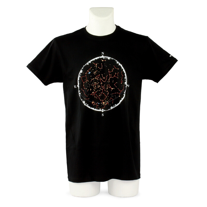 Omegon T-Shirt Camiseta de mapa estelar de en talla 3XL