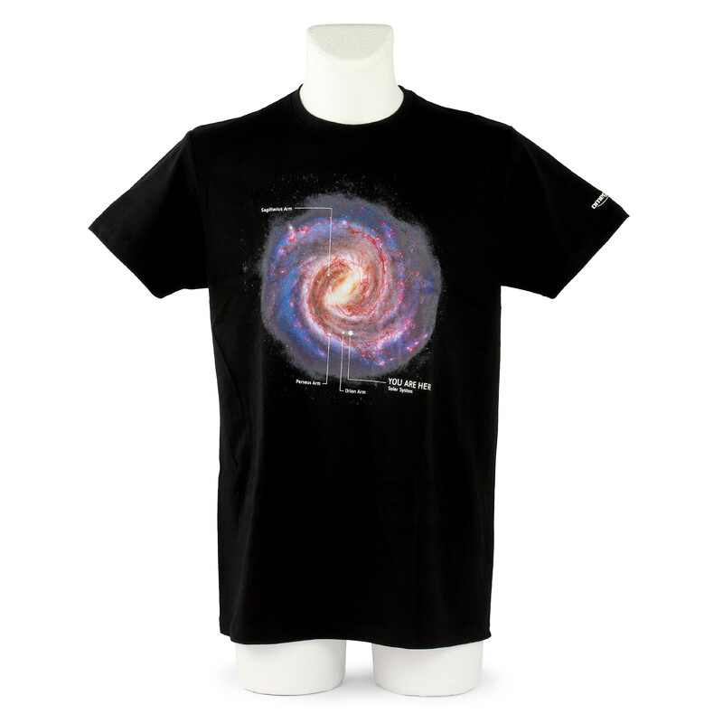 Omegon Koszulka T-shirt z Drogą Mleczną, rozmiar 2XL