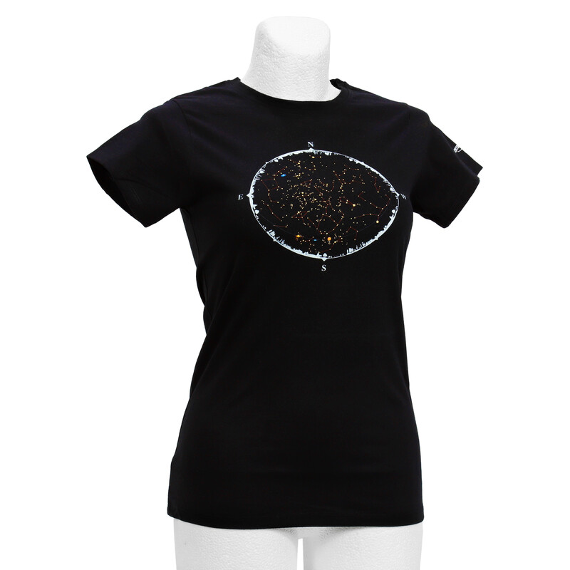 Omegon T-Shirt de mulher Starmap - Tamanho S