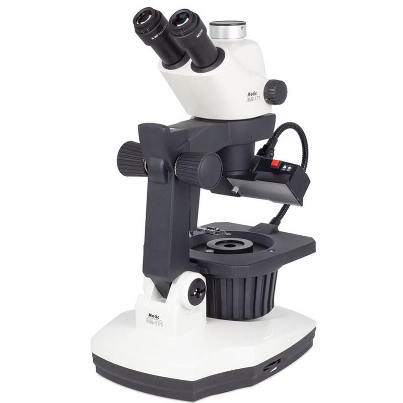 Motic Microscopio stereo zoom GM-171, trino,  7.5-50x, wd 110mm