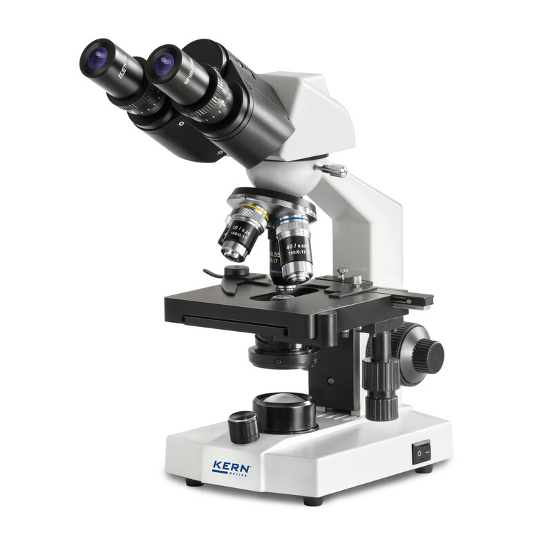 Kern Microscopio Bino Achromat 4/10/40, WF10x18, 0,5W LED, OBS 116