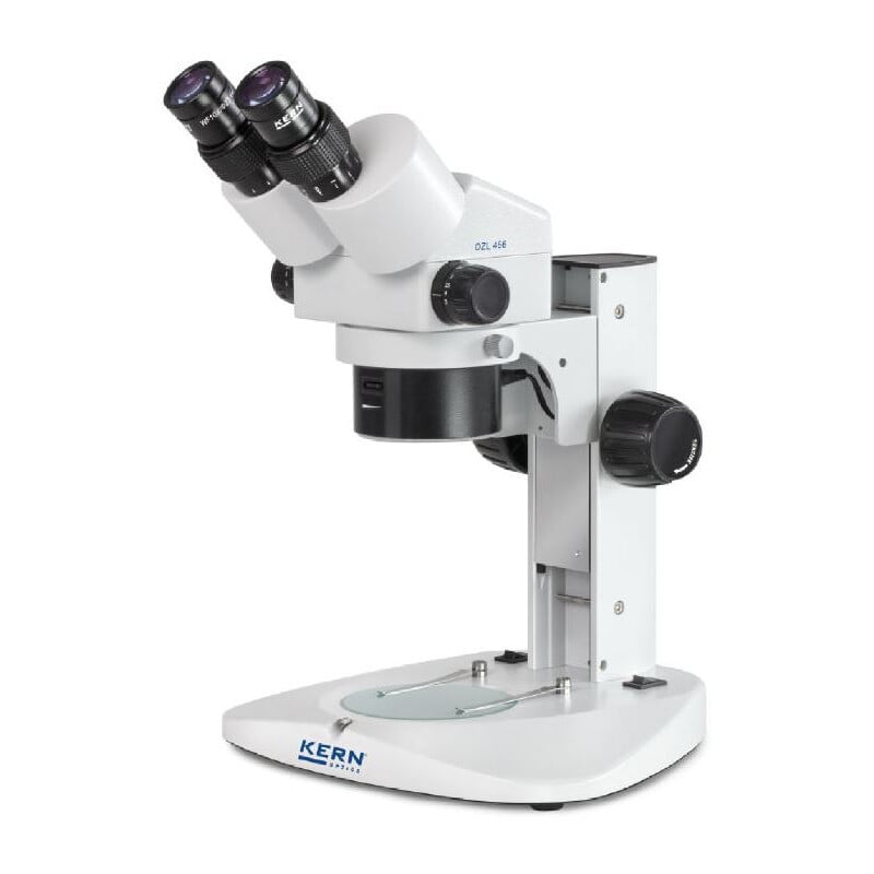 Kern Stereo-Zoom Mikroskop OZL 456, bino,  Ringlicht, 10x23, 0.21W LED, 0,75-5,0x