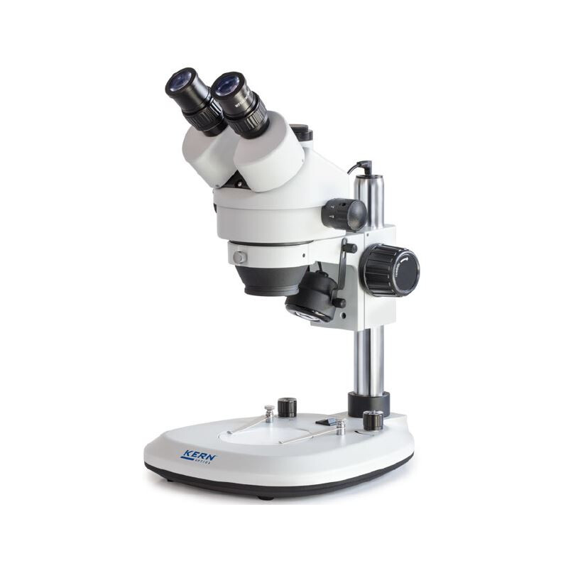 Kern Microscopio stereo zoom OZL 463, Bino, Greenough, 0,7-4,5x, HWF10x20, 3W LED