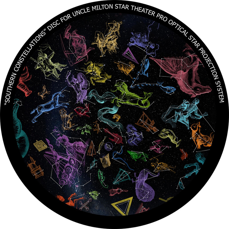 Omegon Diapositive pour le Star Theater Pro avec, pour motif, Constellations australes