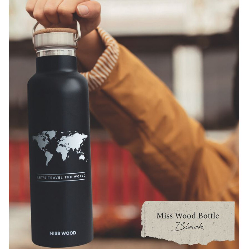 Miss Wood Bottle Black