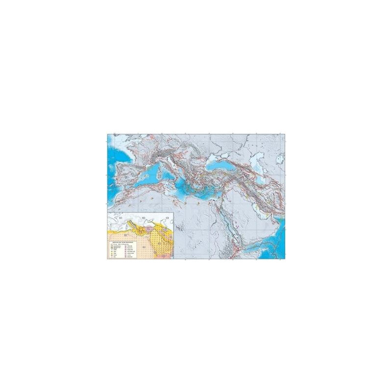 UKGE Mappa Regionale Geodynamic map of the Mediterranean