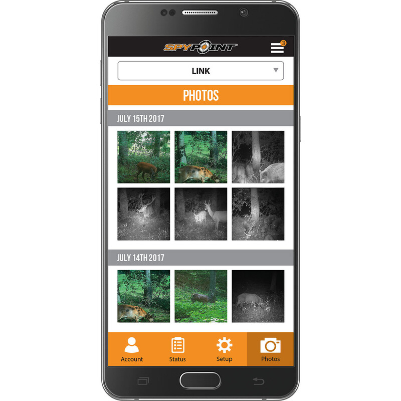 wildlife camera linked to phone