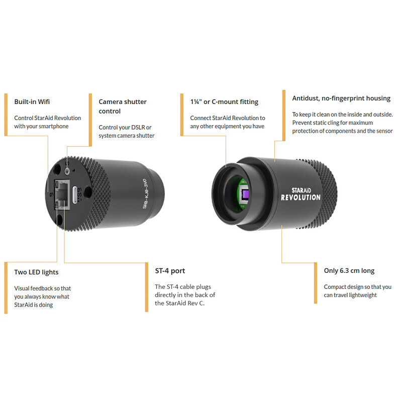 StarAid Kamera Standalone Autoguider Revolution Revision B