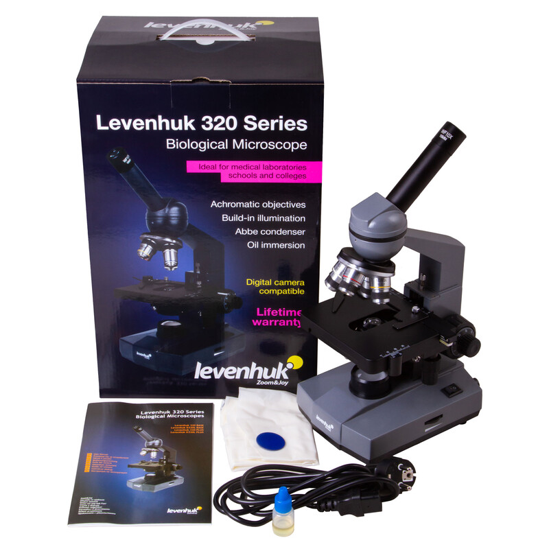 Levenhuk Microscopio 320 BASE