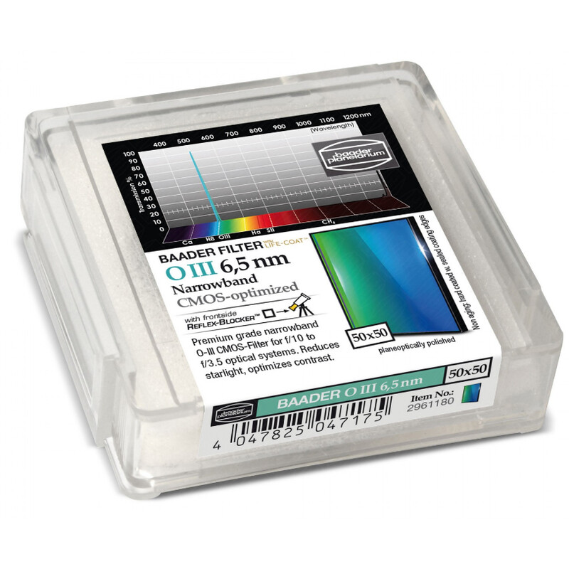 Baader Filtr OIII CMOS Narrowband 50x50mm