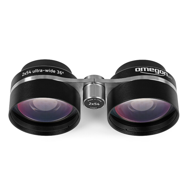 Omegon Binóculo 2×54 binoculars for star field observation