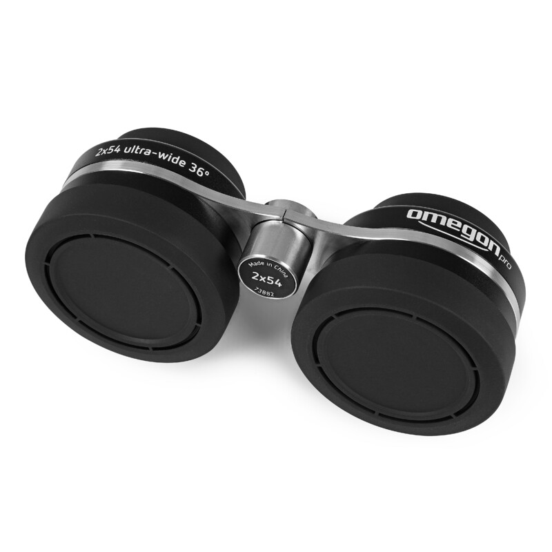 Omegon 2×54 binoculars for star field observation