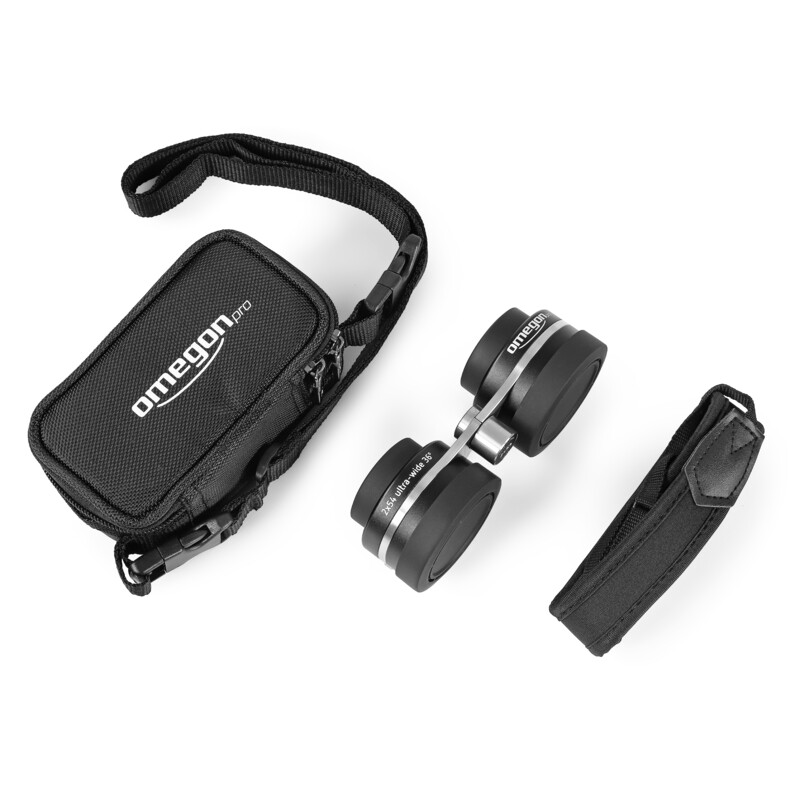 Omegon Binoclu 2×54 binoculars for star field observation