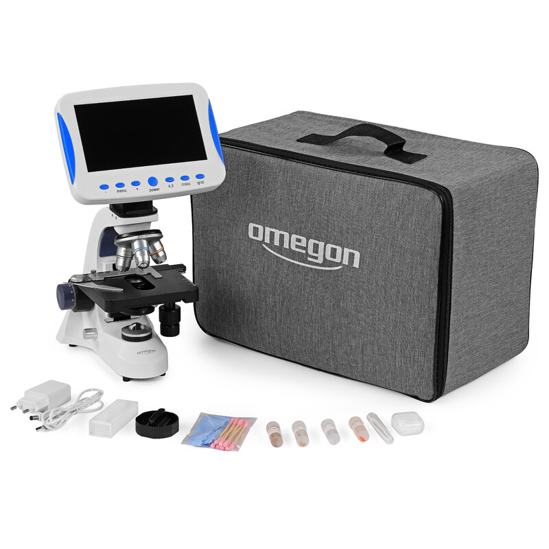 Omegon Microscop Mikroskop LCDStar, 200x-800x, LED